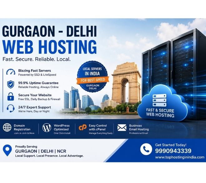 Web hosting services in Gurgaon and Delhi NCR